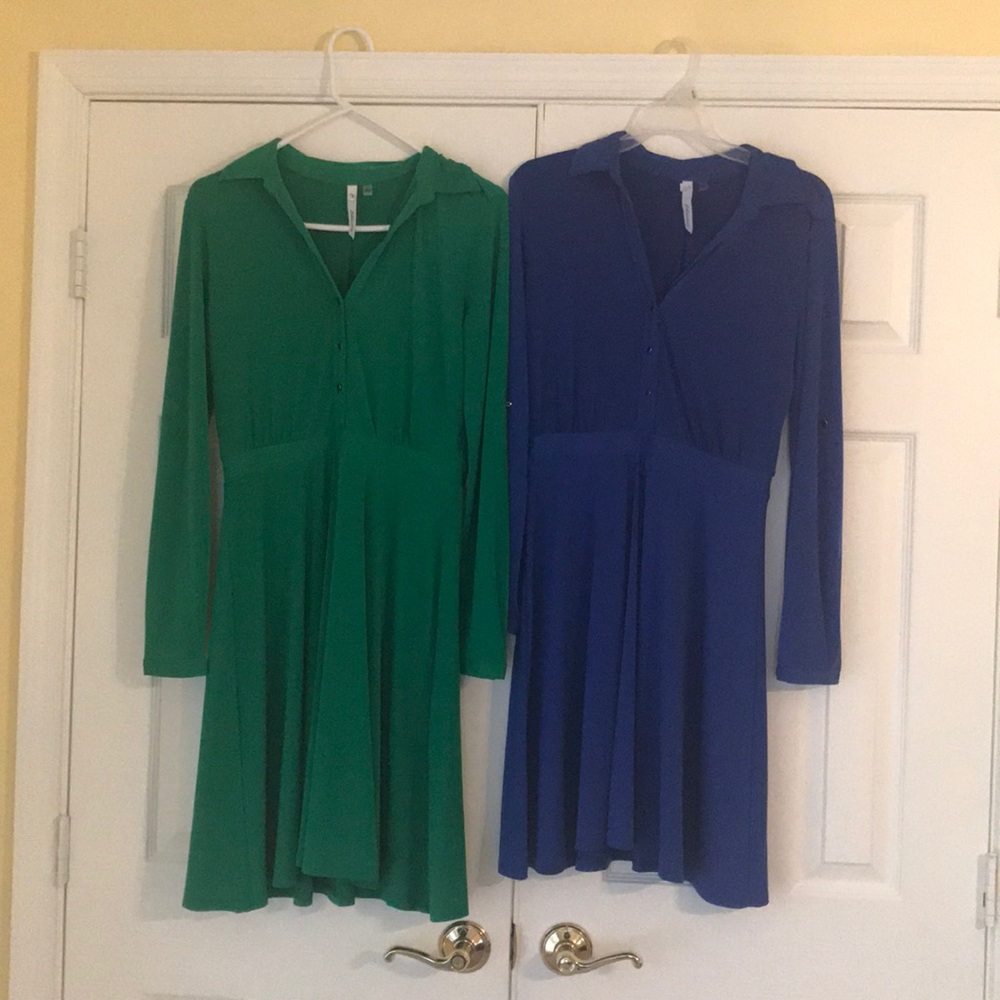 Two dresses perfect for Maternity and nursing